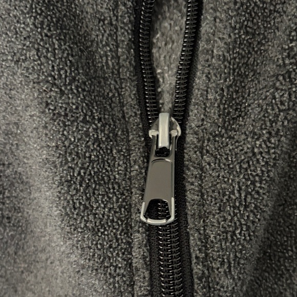 Columbia Charcoal Gray Full-Zip Fleece Jacket - Picture 3 of 3